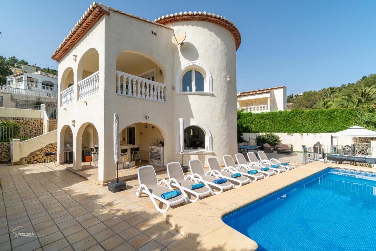 Villa Mariposa Blanca Moraira Exterior foto