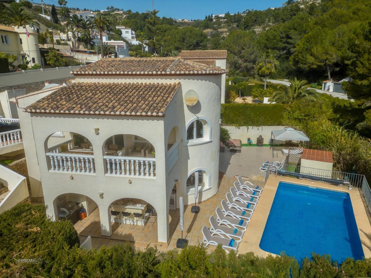 Villa Mariposa Blanca Moraira Exterior foto