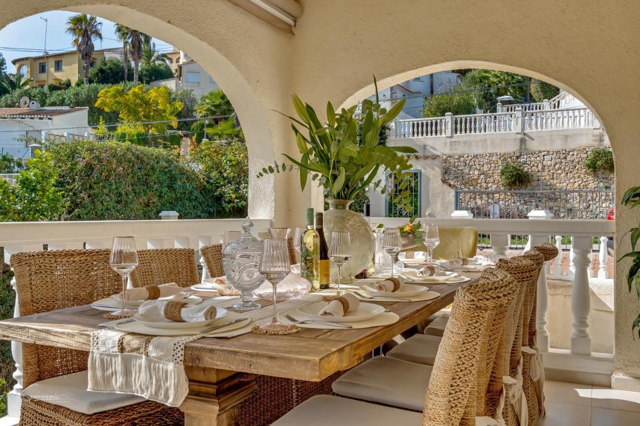 Villa Mariposa Blanca Moraira Exterior foto
